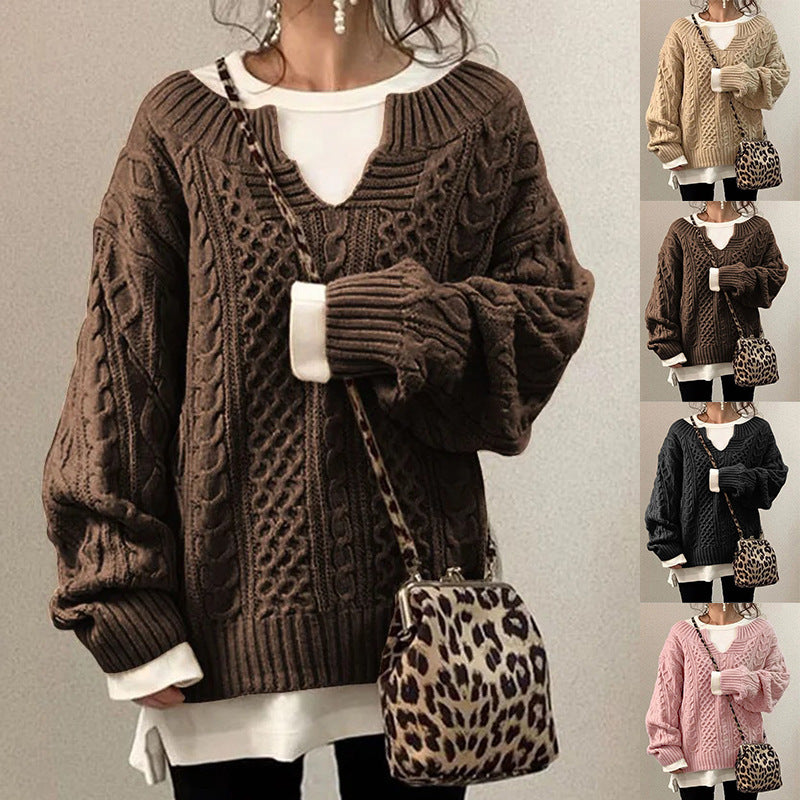 Linette | Pull en Maille Élégant et Décontracté lunnav
