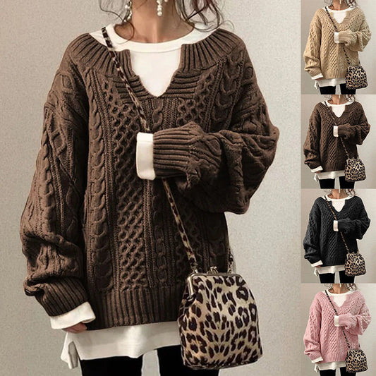 Linette | Pull en Maille Élégant et Décontracté lunnav