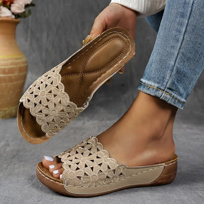 Lawra™ | Sandales femme à petit talon : confort chic et maintien optimal