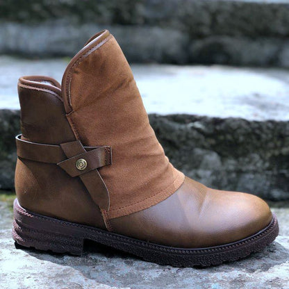 Design moderne des chaussures Terra™ avec tige en cuir.