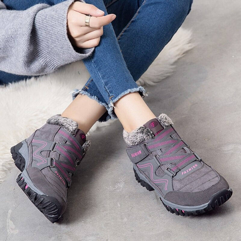 Lina™ | Bottes antidérapantes orthopédiques — Chaudes & confortables